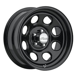 17x8 Pacer 297B Soft 8 Black 5X4.75 +0