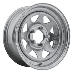 15x6 Pacer 28GA Galvanized Spoke 5X4.50 +00