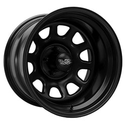 17x9 Black Rock Steel Type D Window Black 8X6.50 +00