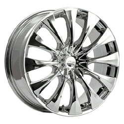 20x8.5 Pacer 776C Silhouette 5X108 +40