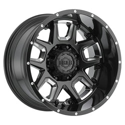 20x9 Gear Off Road 743BM Armor 8X170 +18