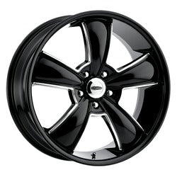 20x8.5 Cragar 615BM Modern Muscle 5X4.50 +28