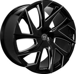 24x10 Lexani 670(BG) Ghost 5X115 +20