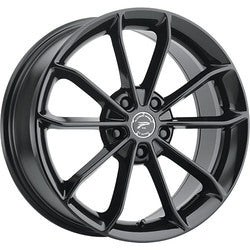 18x8 Platinum 457BK Revelation 5X4.50 +40