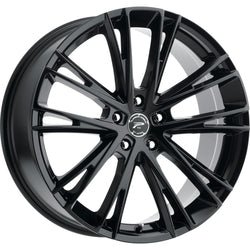 18x8 Platinum 458BK Prophecy 5X115 +35