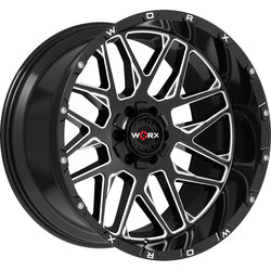 20x9 Worx 819BM 8X170 +18