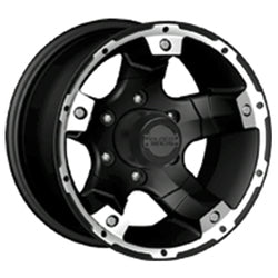 15x8 Black Rock 900B Viper Alloy 5X5.50 -19