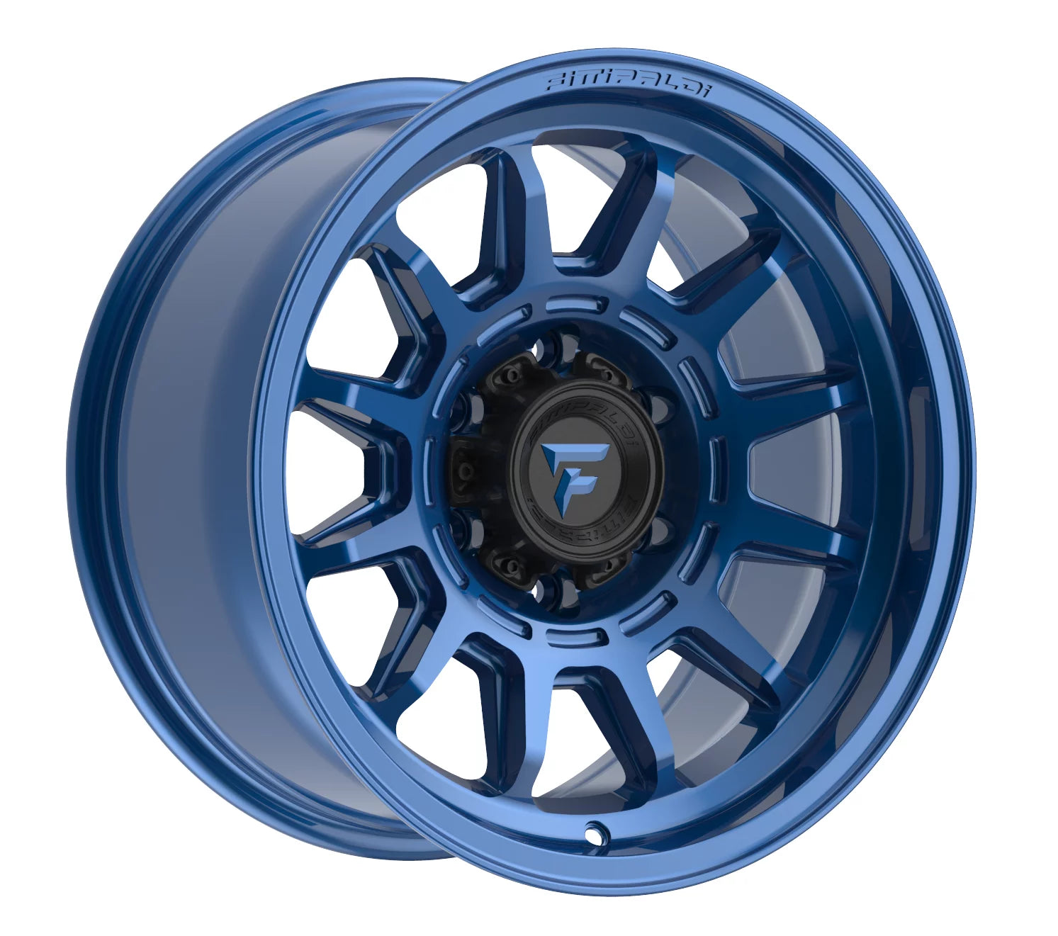 17x8.5 Fittipaldi Offroad FT102BL 6X5.50 +00