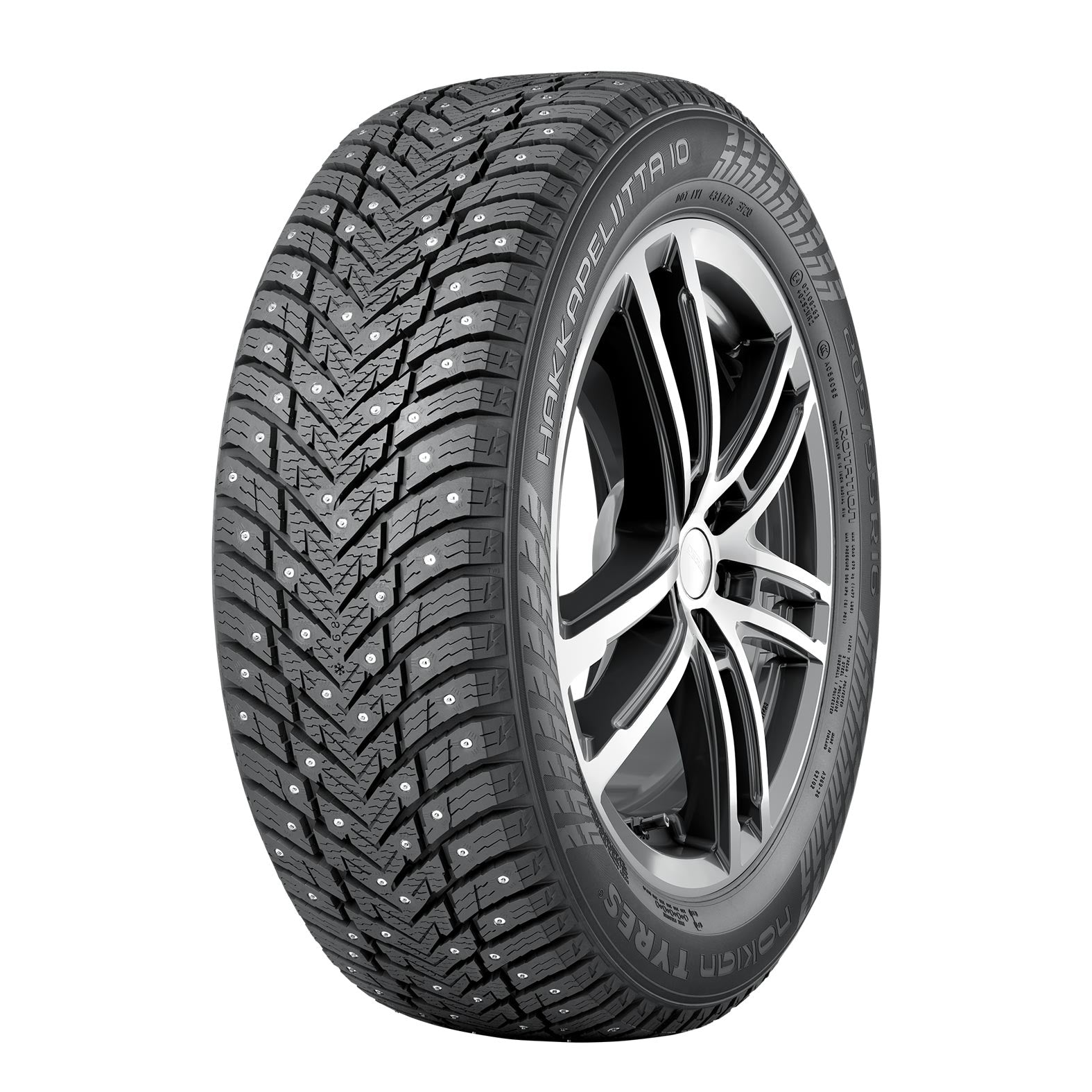 Nokian Hakkapeliitta 10 (Studded) Tire 235/35R20 92T