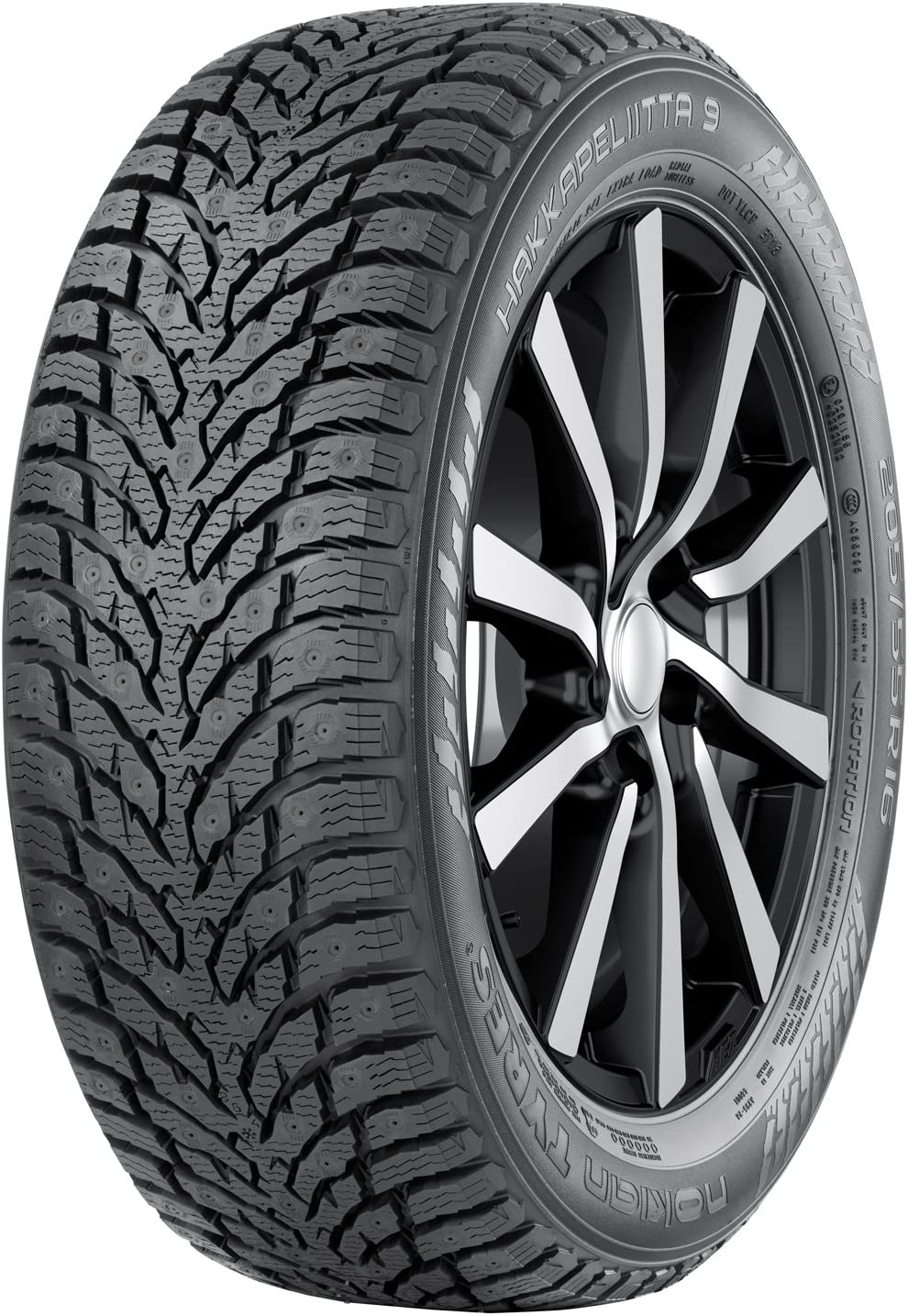 Nokian Hakkapeliitta 9 (Non-Studded) Tire 225/45R17 94T