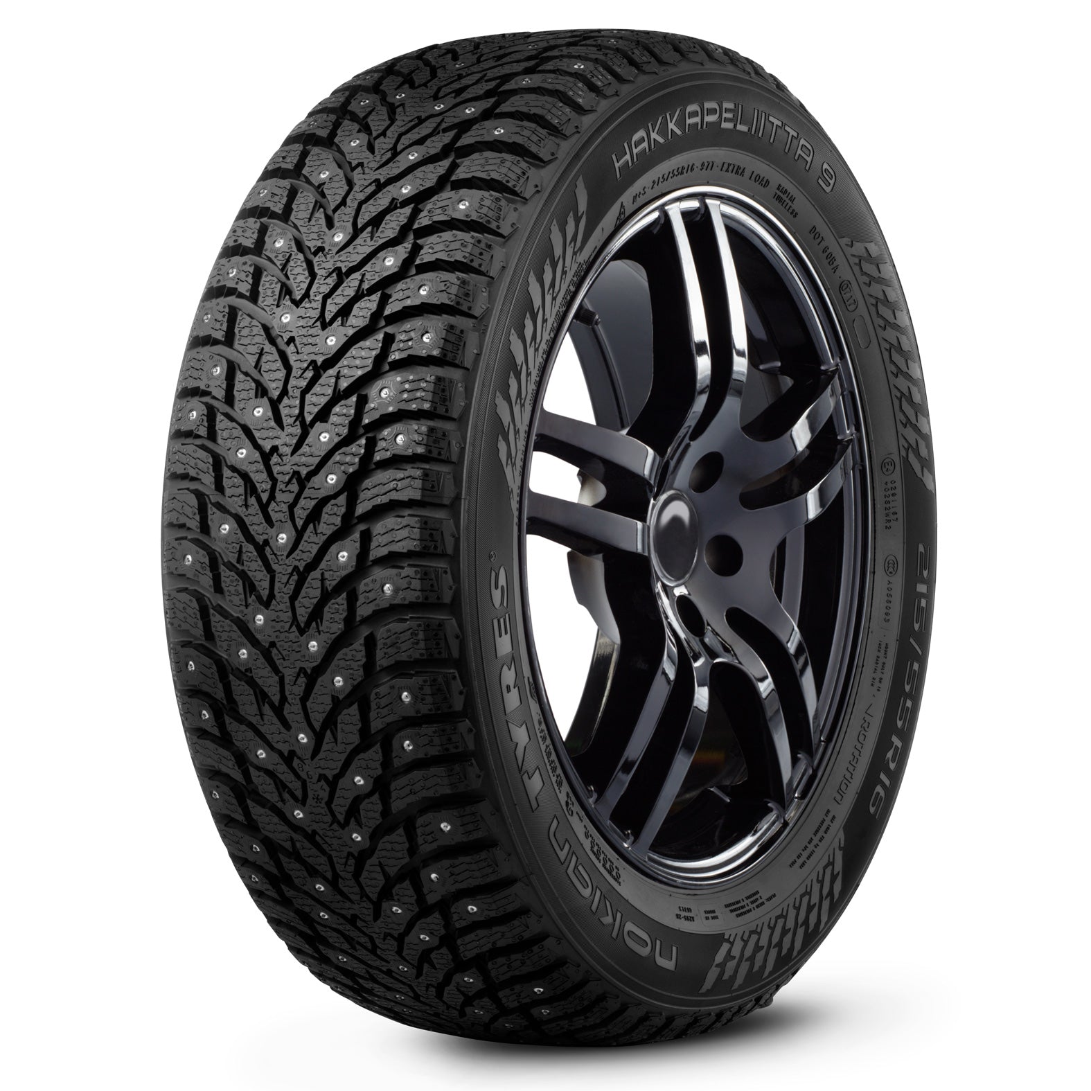 Nokian Hakkapeliitta 9 (Studded) Tire 225/45R17 91T