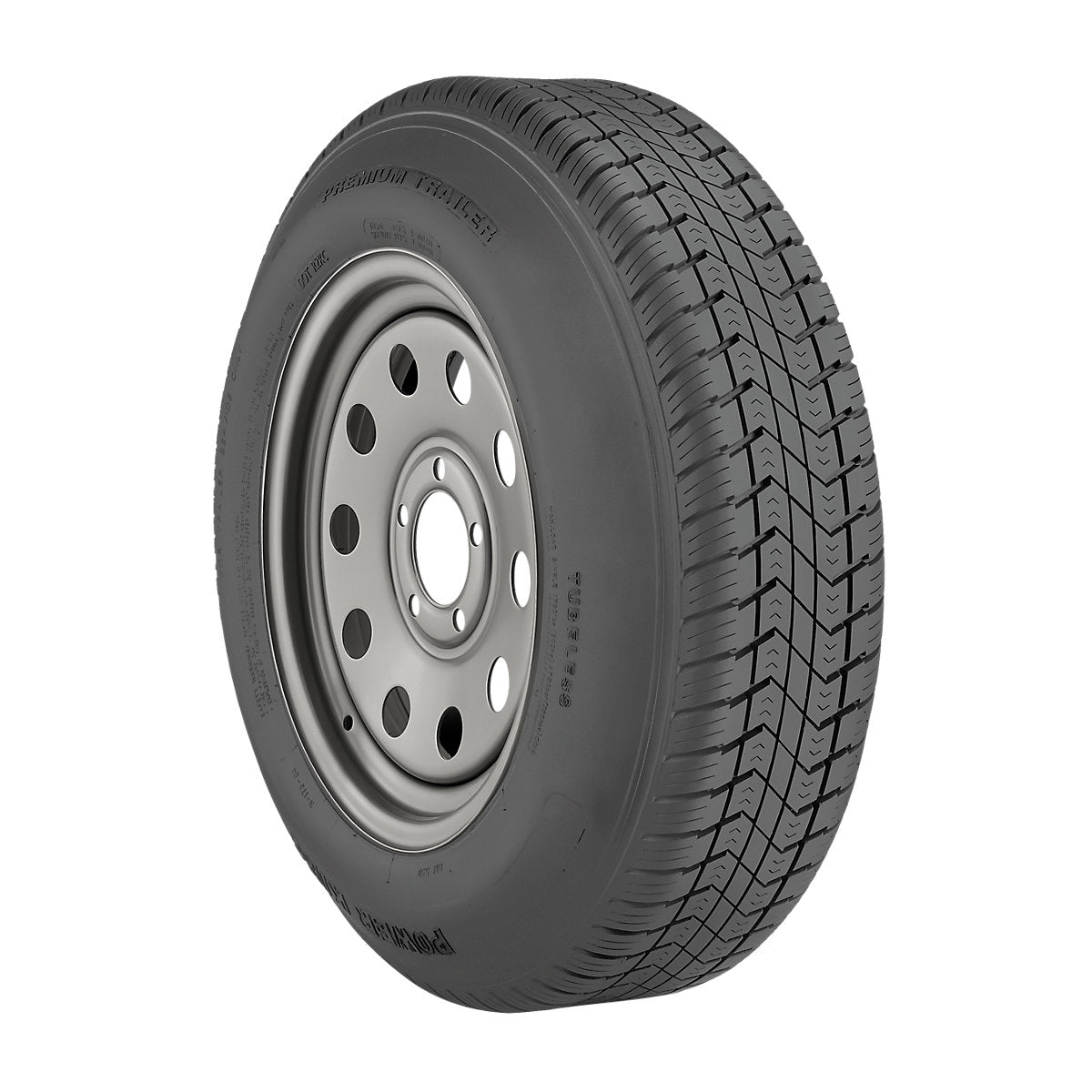 Power King Premium Trailer Tire 225/75-15 113/108L