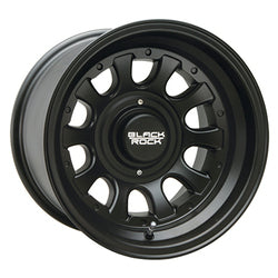 15x8 Black Rock 909B Type D Alloy 6X5.50 -12